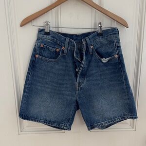 Levi's Women's Blue Jean Shorts